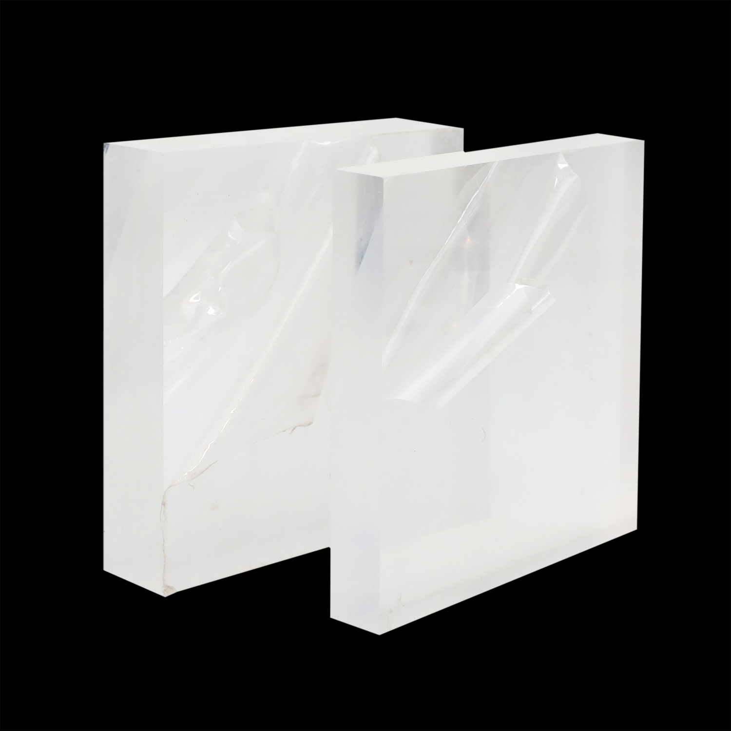 Grote acrylplaat